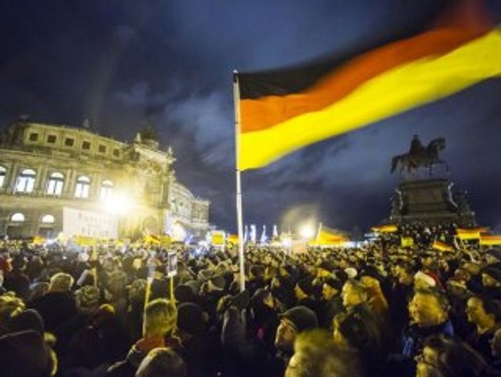 Almanya'daki ırkçı gösterilere rağbet azaldı