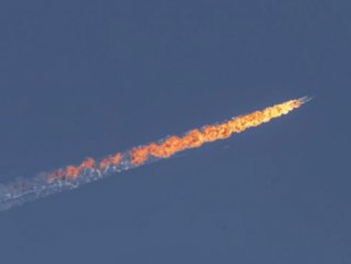 Türkiye'nin düşürdüğü Su-24 tipi Rus uçağı