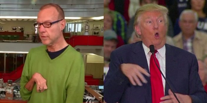 Donald Trump engelli muhabirle alay etti