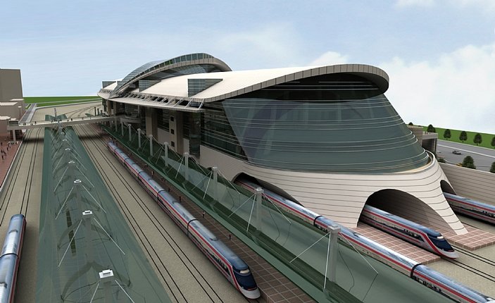 Ankara Hızlı Tren Garı Projesi görücüye çıkıyor