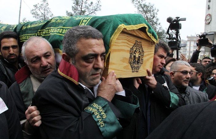Tahir Elçi'nin cenaze töreni