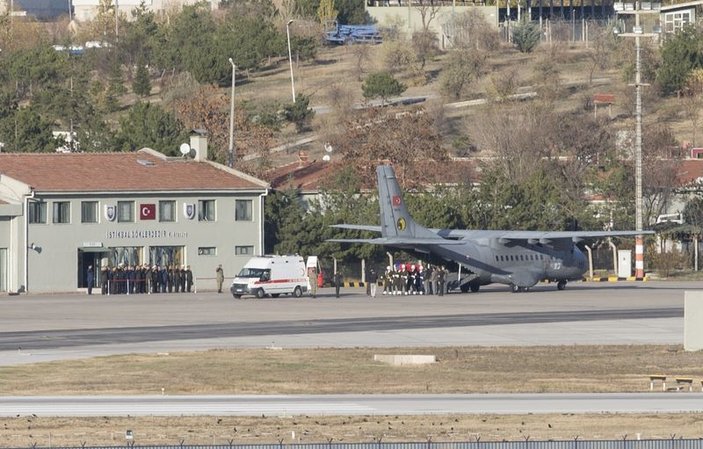 Rus pilotun cenazesi Ankara'da