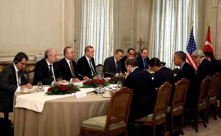 Paris'te Erdoğan-Obama görüşmesi