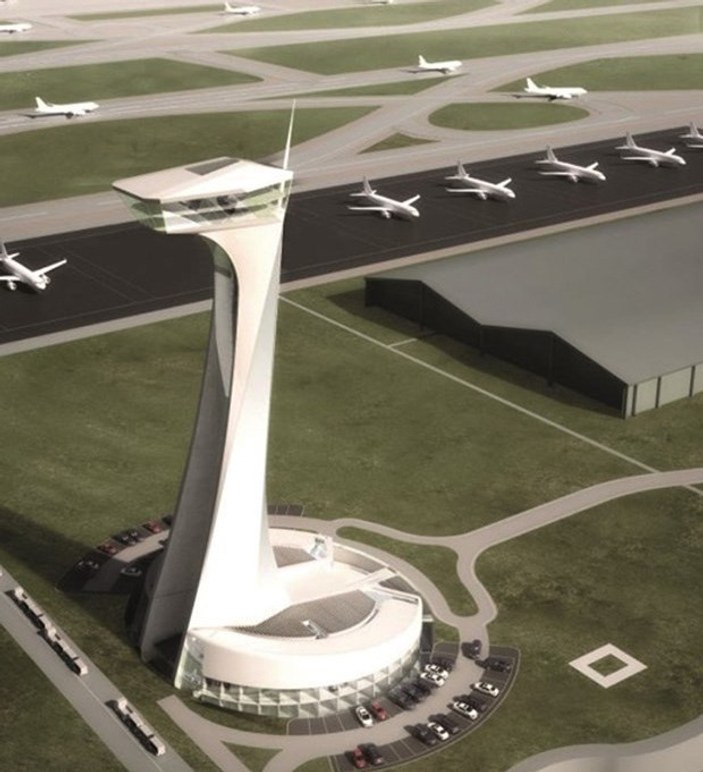 3. Havalimanı kulesi için tasarım yarışması düzenleniyor