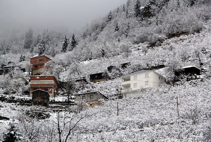 Doğu Karadeniz'de kış