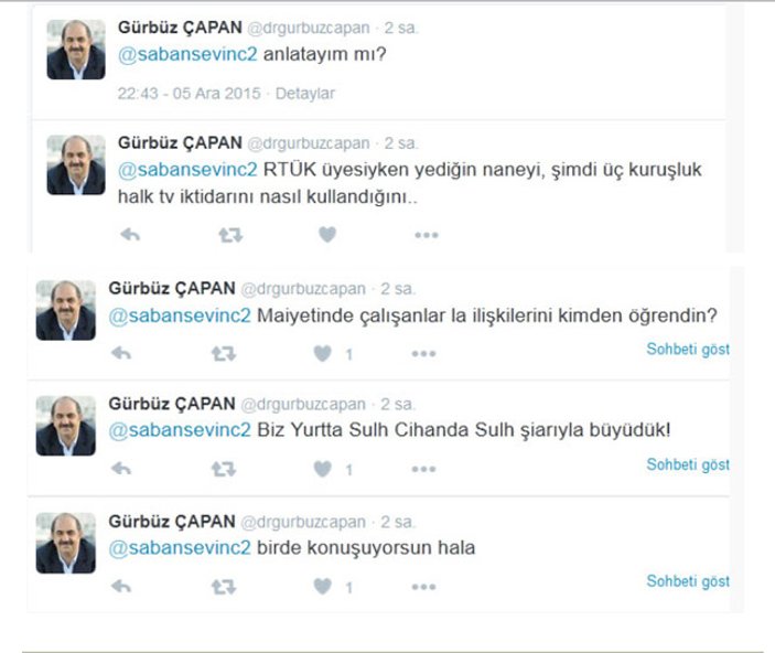 CHP'li başkanla Halk TV müdürü küfürleşti