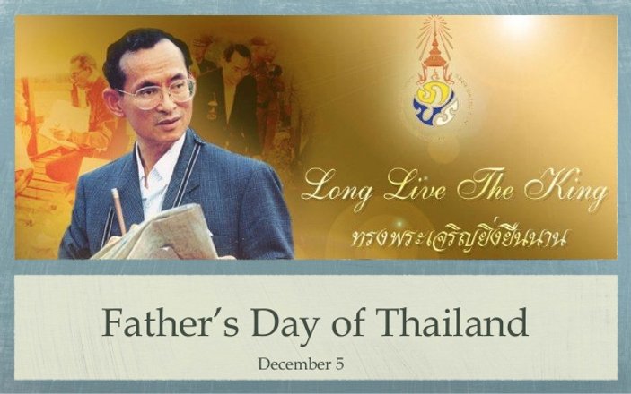 Tayland'da Kralın doğum günü kutlandı