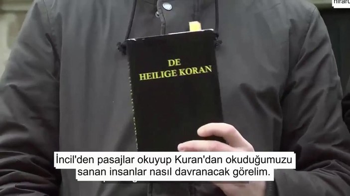 Hollanda'da Kur'an-ı Kerim zannedilen İncil eleştirildi