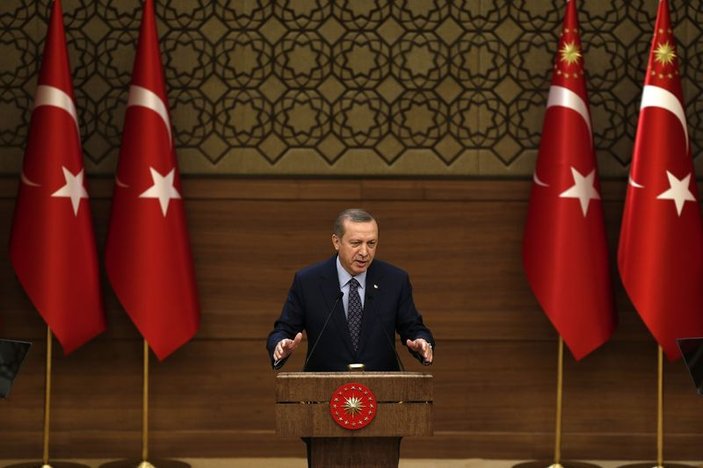 Erdoğan'ın muhtarlar toplantısı konuşması