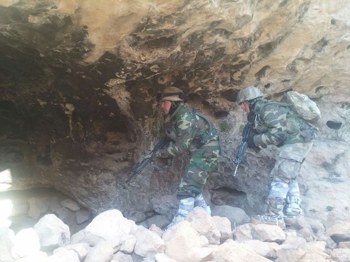 Siirt'te -18 derecede PKK operasyonu