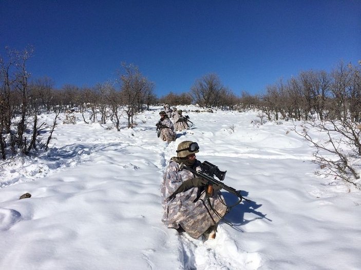 Siirt'te -18 derecede PKK operasyonu