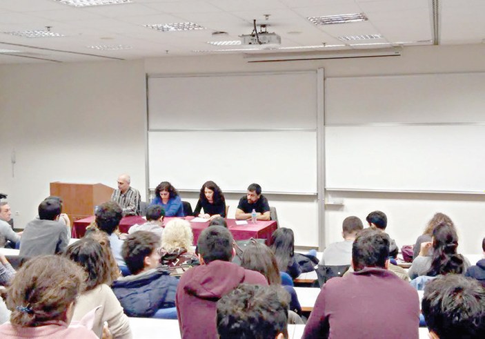 Sebahat Tuncel üniversitede öz yönetimi anlattı