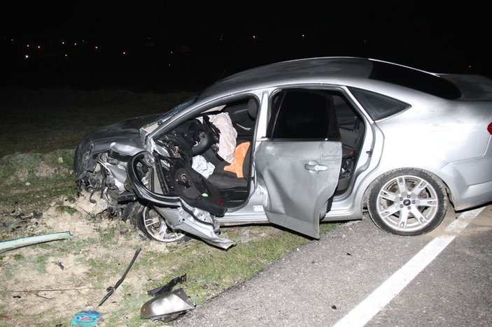 Çatalca'da trafik kazası: 1 ölü 4 yaralı