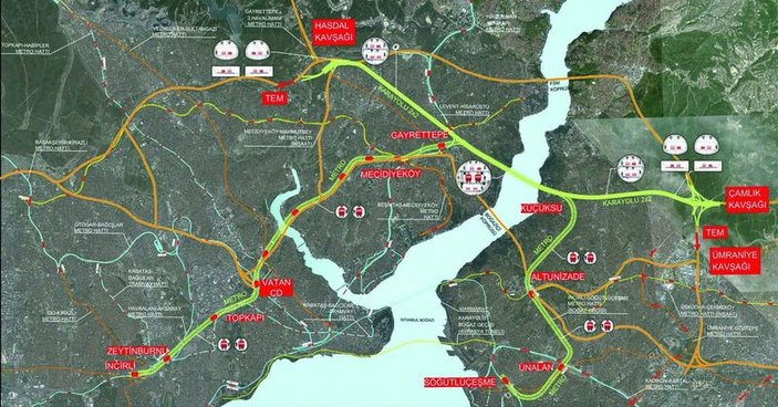 Büyük İstanbul Tüneli'ne 12 firma teklif verdi