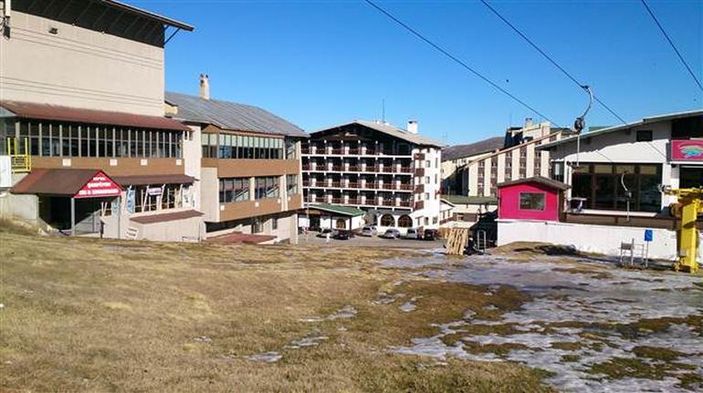 Uludağ kışa hazır ancak kar yok