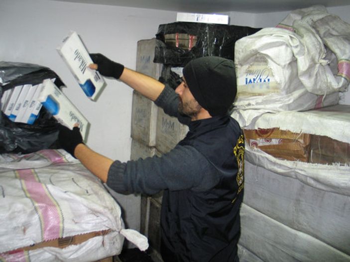 Yılbaşı öncesi sahte içki ve kaçak sigara operasyonu