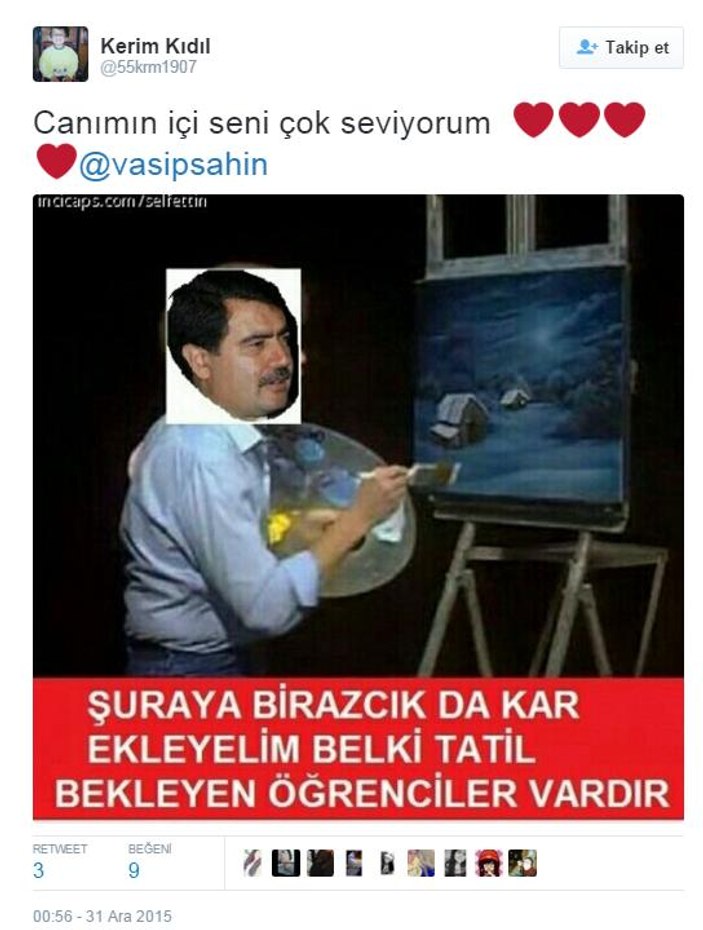 Vasip Şahin capsleri