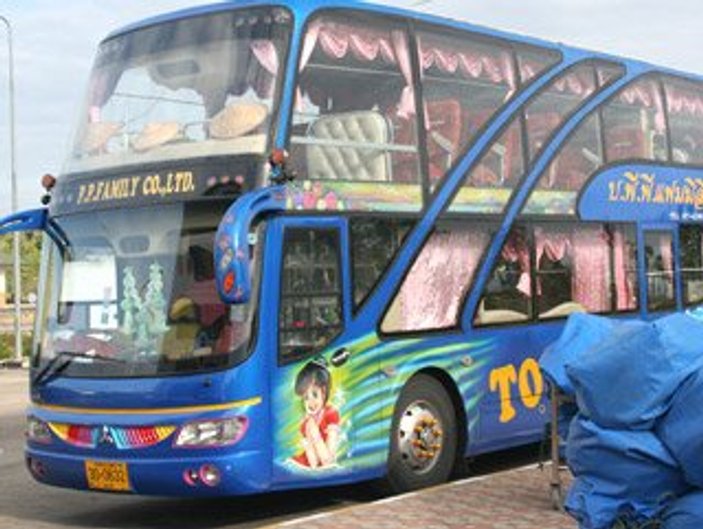 tayland otobüs