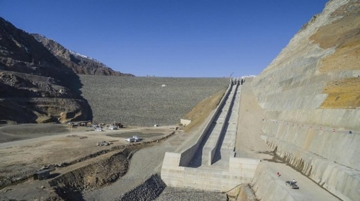 PKK'nın yapımını engellemeye çalıştığı baraj faaliyette