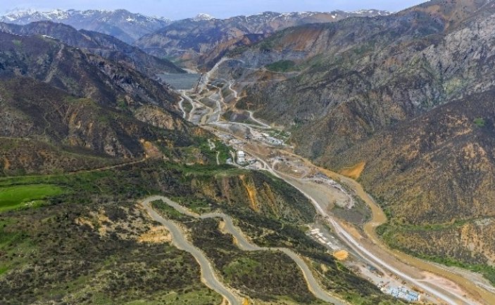 PKK'nın yapımını engellemeye çalıştığı baraj faaliyette