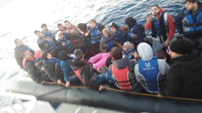 Antalya’da 38 mülteci yakalandı