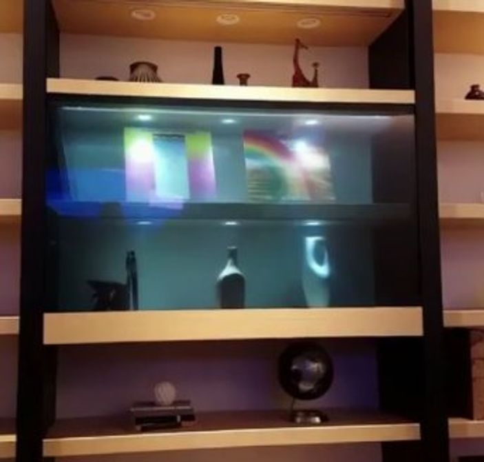 Panasonic'in görünmez televizyonu