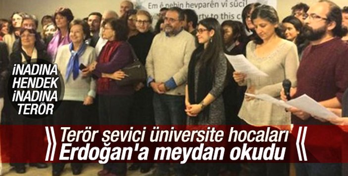PKK sevici akademisyenlere CHP sahip çıktı