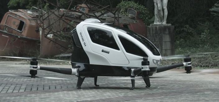 Çin İHA'dan uçak yaptı