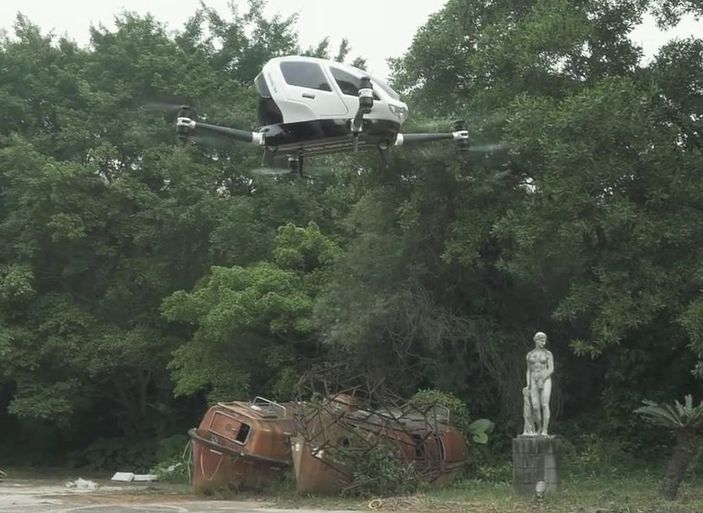 Çin İHA'dan uçak yaptı