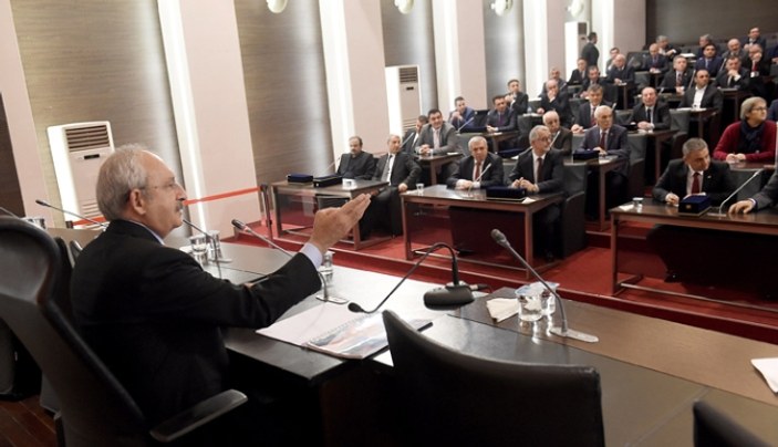 Kılıçdaroğlu il başkanlarıyla buluştu