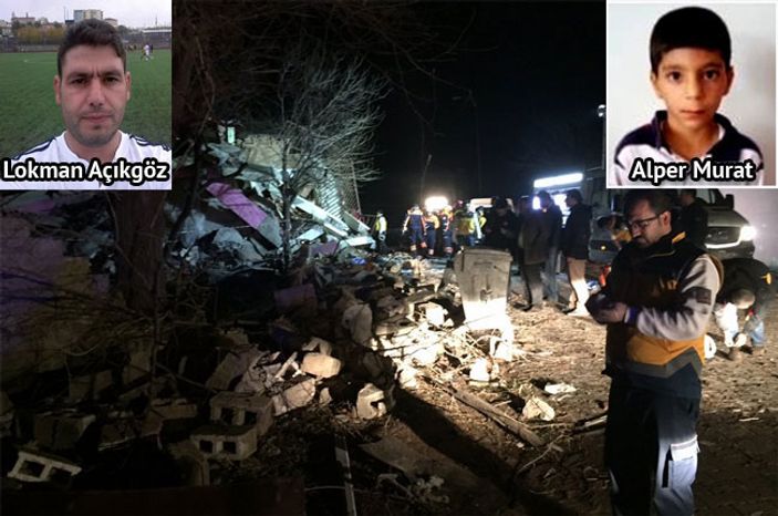 Lokman Açıkgöz ve 2 çocuğu defnedildi