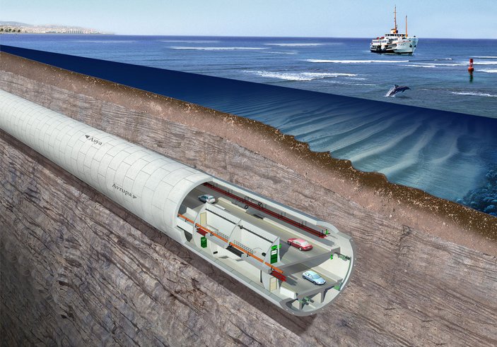 Avrasya Tüneli'nin 1 yılda bitirilmesi planlanıyor
