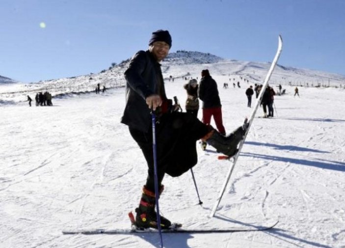 Siverek'te kayak sezonu açıldı