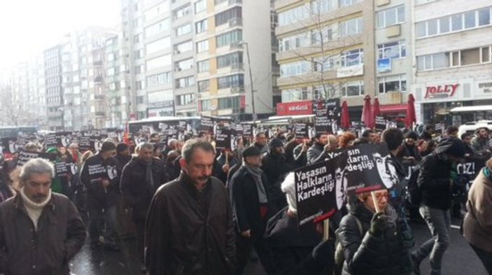 Şişli'de Hrant Dink anması