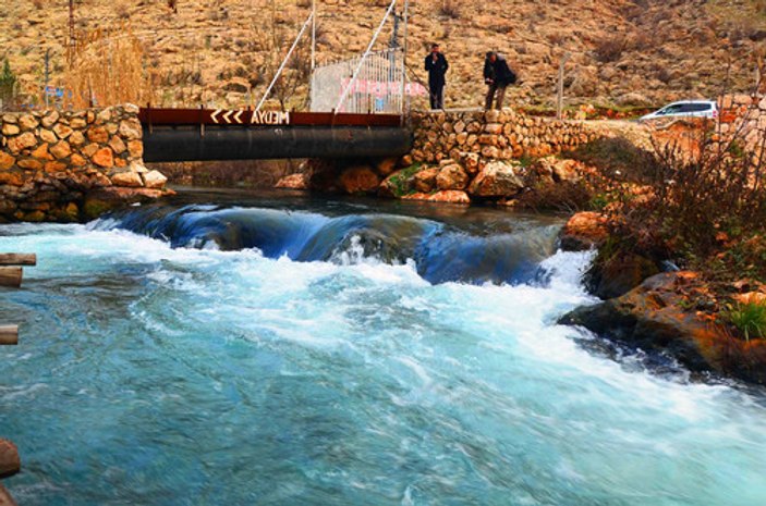 Mardin'in turizm merkezi 'Beyaz Su'