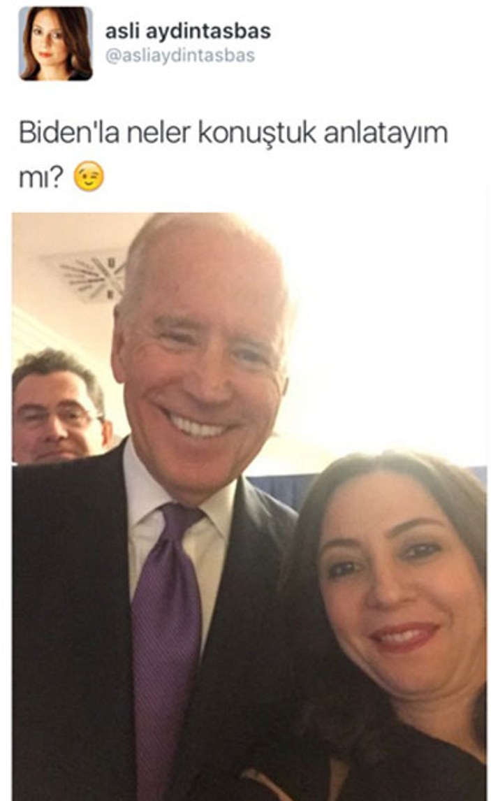 Aslı Aydıntaşbaş'tan Joe Biden tweeti