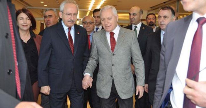 Kılıçdaroğlu Kamer Genç'i hastanede ziyaret etti