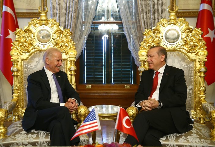 Erdoğan Joe Biden'la 2,5 saat görüştü
