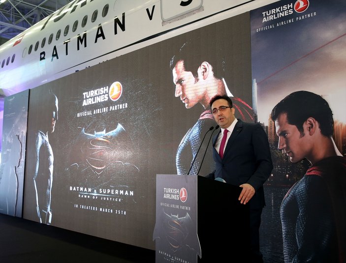 THY Batman v Superman Adaletin Şafağı'na sponsor oldu