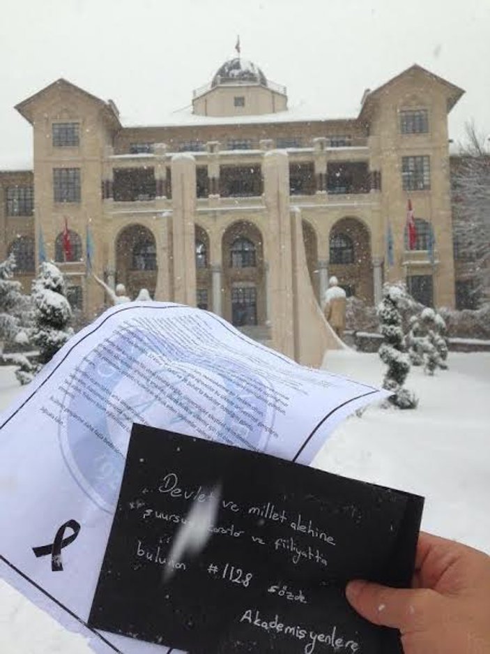 PKK sevici akademisyenlere öğrencilerden mektup