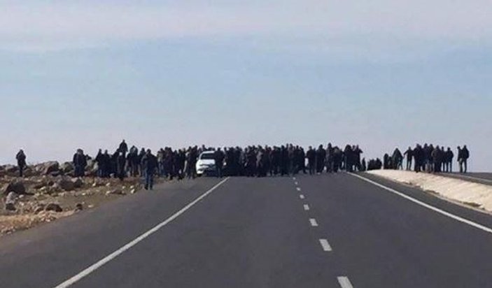 Cizre'ye yürümek isteyen HDP'lilere polis müdahalesi
