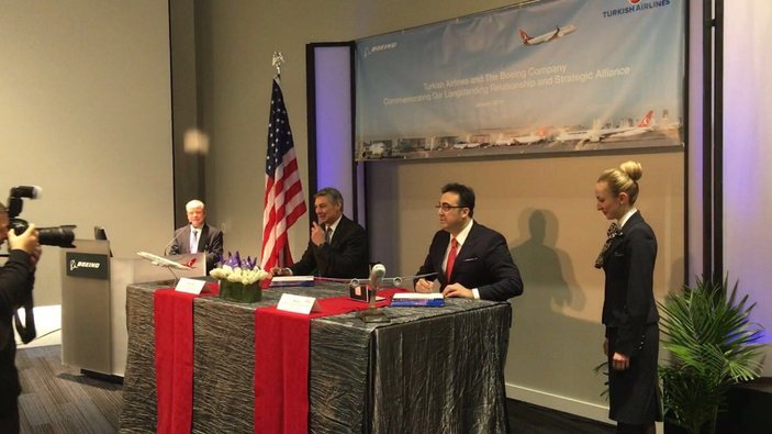 THY, Boeing ile stratejik iş birliği anlaşmasına imza attı