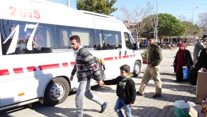 Ayvacık'ta 67 göçmen yakalandı