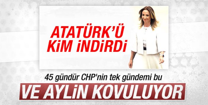 Ahmet Hakan CHP'de Atatürk resmi tartışmasına isyan etti