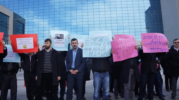CHP'li protestoculara İzmir hatırlatması