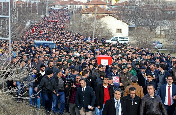 Şehit Mustafa Büyükpoyraz'a son görev