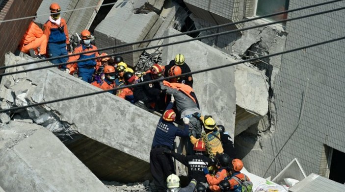 Tayvan'daki depremde ölenlerin sayısı artıyor