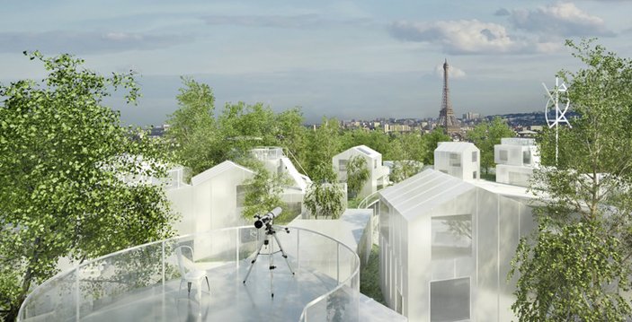 Paris'in geliştirilmesi için mimari projeler yarıştı