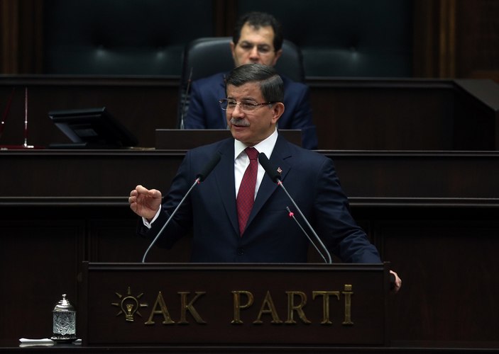 Başbakan Davutoğlu'nun grup toplantısı konuşması