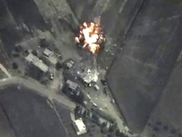Rusya IŞİD operasyonlarını haritalar yalanlıyor